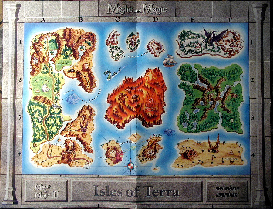 mapa �. 1, IMB PC, Amiga